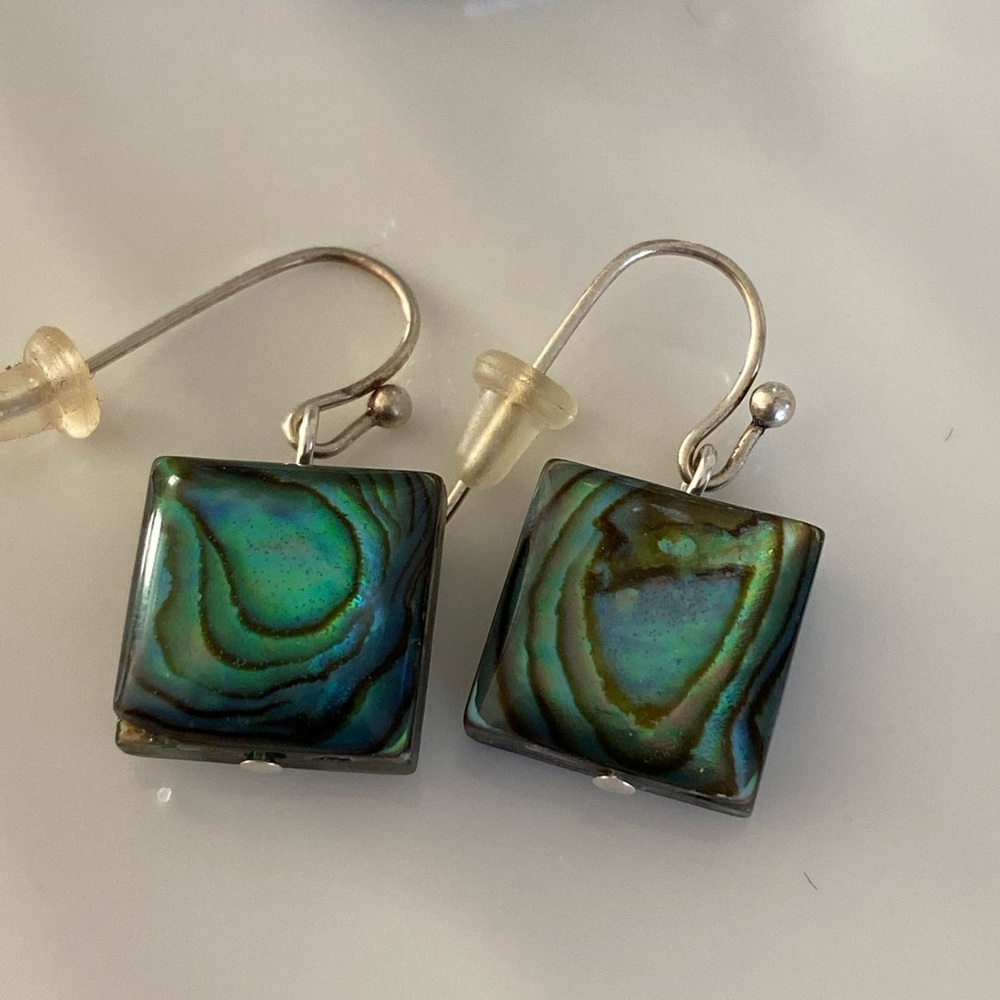 New Abalone shells earrings .Not for sale - Picture 3 of 4